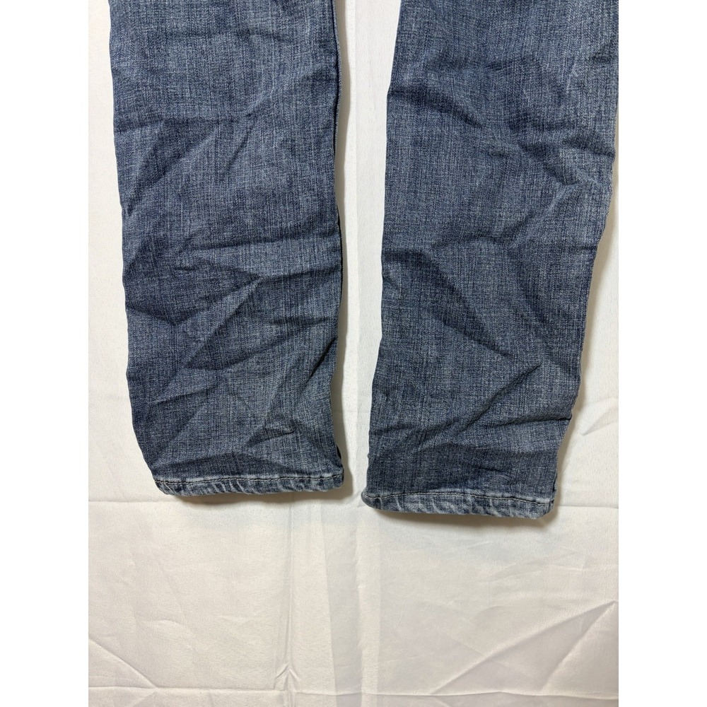 Women's Wranglers Jeans Straight Leg Cowgirl Preppy 11x32 1009MWTMS Spandex - Picture 6 of 15